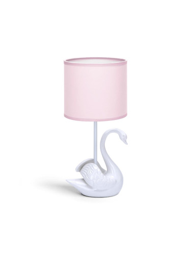 Aigostar - Детска малка лампа 1xE14/40W/230V лебед бял