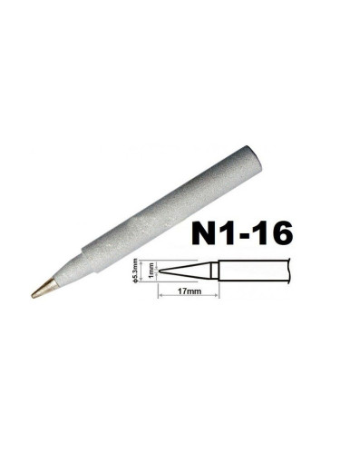 Човка за поялник N1-16, конус, 1mm