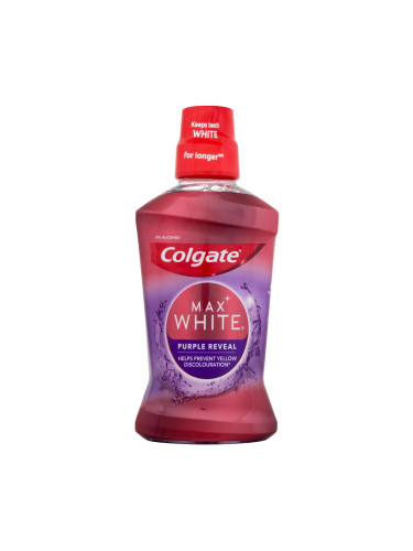 Colgate Max White Purple Reveal Вода за уста 500 ml