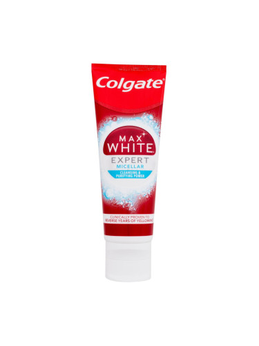 Colgate Max White Expert Micellar Паста за зъби 75 ml