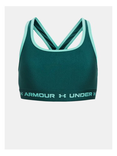 Under Armour G Crossback Mid Solid Детски сутиен Sin