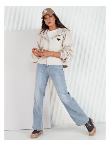 Kurtka damska oversize CATRAL kawowa Dstreet