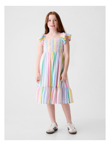GAP Kids' striped midi dress - Girls
