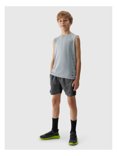 4F Boys' Sports Quick-Drying Shorts - Black