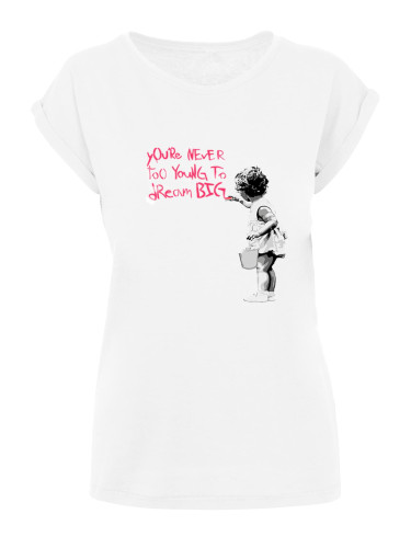 Women's T-shirt Dream Big white