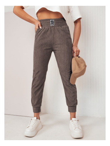Spodnie damskie dresowe LORIST szare Dstreet