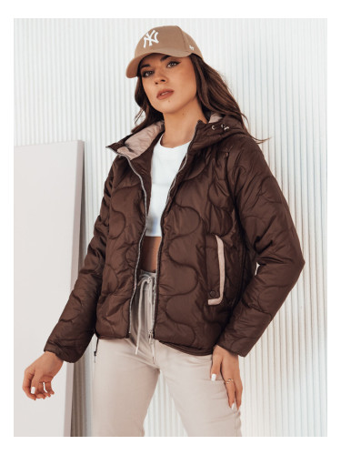 Kurtka damska coffee Dstreet