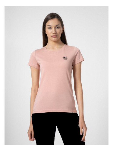 Women's cotton T-shirt 4F
