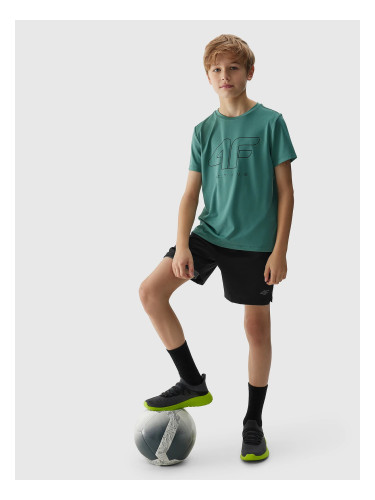 4F Boys' Sports Quick-Drying Shorts - Black