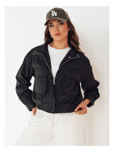 Kurtka damska przejściowa ISTAN czarna Dstreet