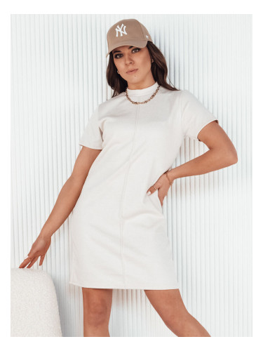 Sukienka mini SHAWN ecru Dstreet