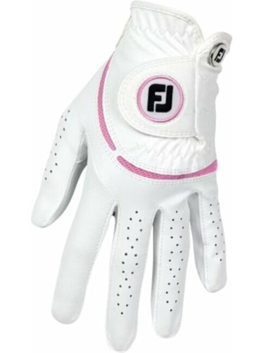 Footjoy Weathersof Golf White/Pink Лява ръка S Дамски ръкавици