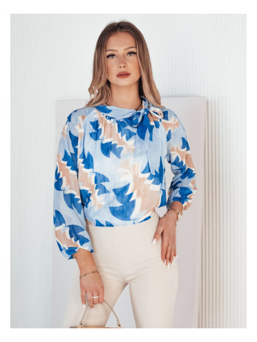 Bluzka damska MIREL niebieska Dstreet