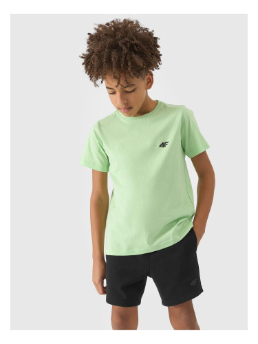 4F Boys' Tracksuit Shorts - Deep Black