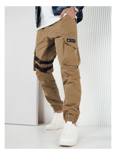 Dstreet Men's Khaki Cargo Pants