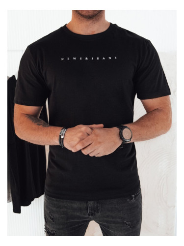 Men's T-shirt with black Dstreet print