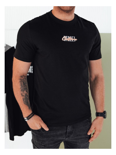 Men's T-shirt with black Dstreet print