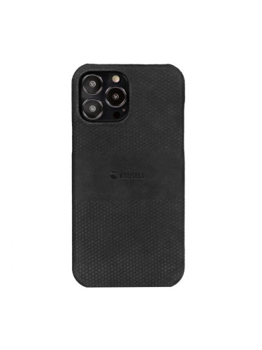 Гръб Krusell Leather Cover за Iphone 13 Pro - Черен