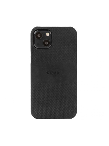 Гръб Krusell Leather Cover за Iphone 13  - Черен