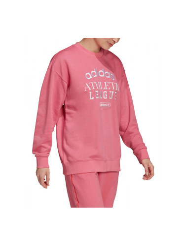 ADIDAS Retro Luxury Crew Sweatshirt Pink