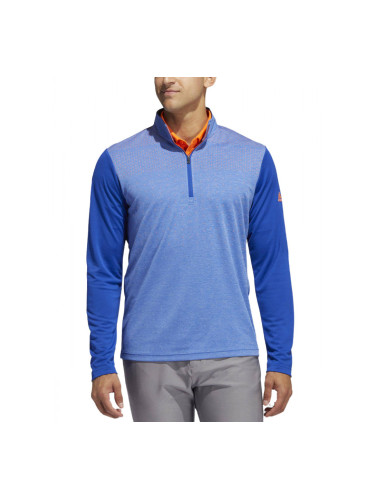 ADIDAS Golf Lightweight Layering 1/4-Zip Blouse Blue 