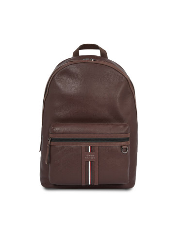Tommy Hilfiger Раница Th Premium Leather Backpack AM0AM12224 Кафяв