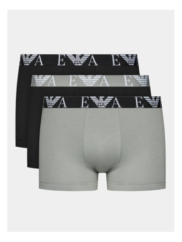 Emporio Armani Underwear Комплект 3 чифта боксерки 111357 4R715 35321 Цветен