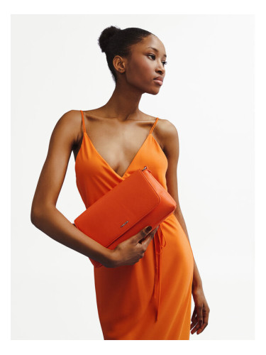 Calvin Klein Лятна рокля K20K206776 Оранжев Regular Fit