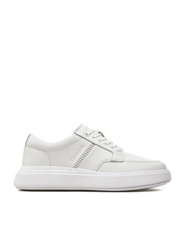 Calvin Klein Сникърси Low Top Lace Up Tailor HM0HM01379 Бял