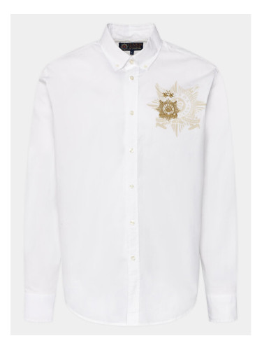 La Martina Риза YMCG01 PP483 Бял Regular Fit