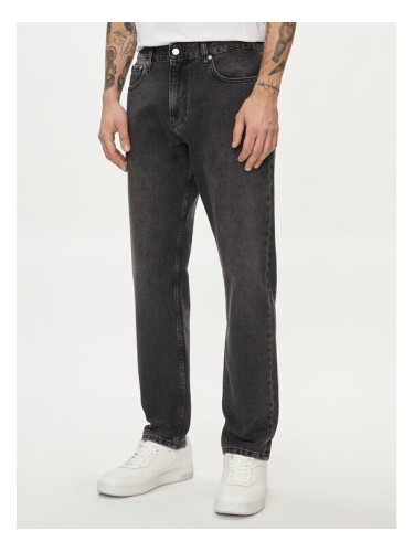 Calvin Klein Jeans Дънки Authentic J30J324830 Черен Straight Fit