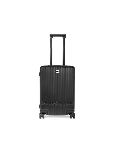 KARL LAGERFELD Самолетен куфар за ръчен багаж 240W3072 Черен