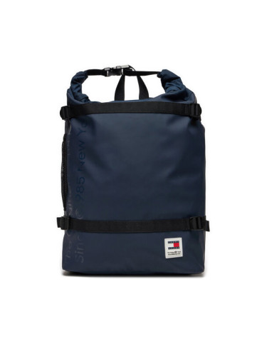 Tommy Jeans Раница Tjm Daily + Rolltop Backpack AM0AM12120 Тъмносин