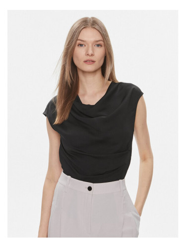 Calvin Klein Блуза K20K206281 Черен Slim Fit