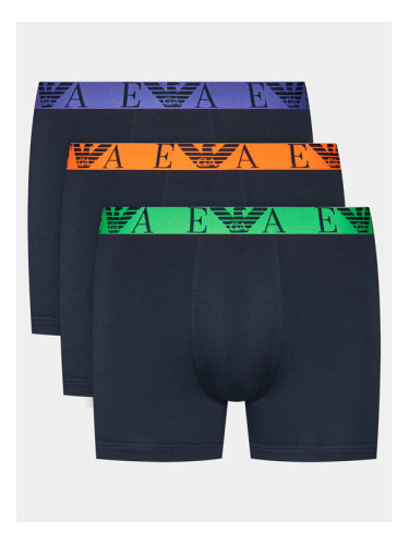 Emporio Armani Underwear Комплект 3 чифта боксерки 111473 4R715 70435 Тъмносин