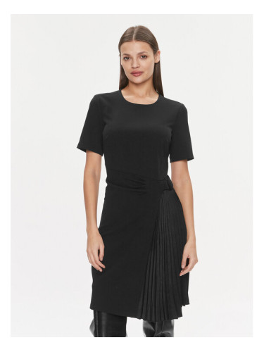 DKNY Ежедневна рокля DD3K1461 Черен Regular Fit