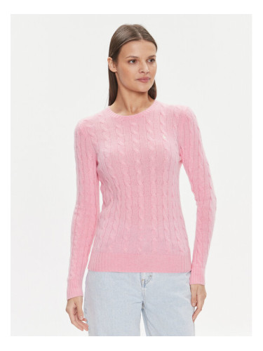Polo Ralph Lauren Пуловер 211910421017 Розов Regular Fit