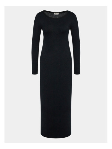 American Vintage Ежедневна рокля Gamipy GAMI14AE24 Черен Regular Fit