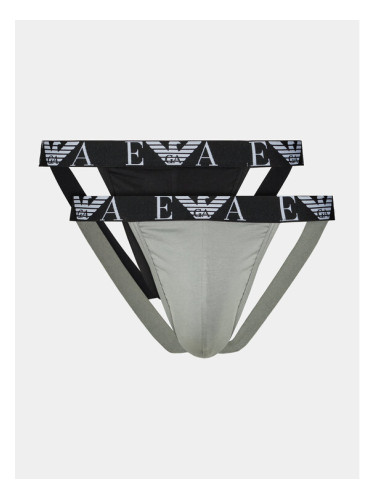 Emporio Armani Underwear Комплект 2 чифта слипове 111932 4R715 24943 Цветен