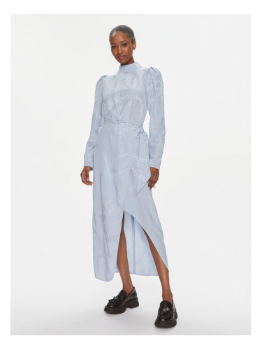 HUGO Ежедневна рокля Kasera-1 50515220 Светлосиньо Regular Fit