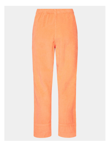 American Vintage Текстилни панталони Padow PADO137E24 Оранжев Relaxed Fit