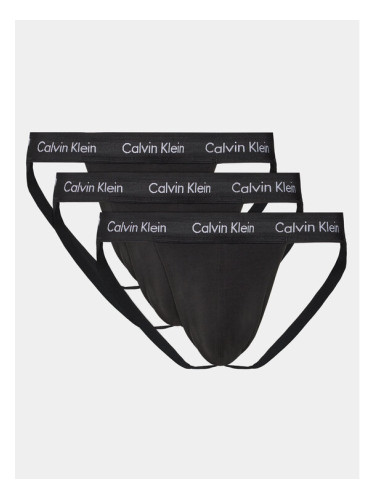Calvin Klein Underwear Комплект 3 чифта прашки 000NB3363A Черен