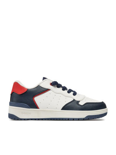 Geox Сникърси J Washiba Boy J45LQB 05411 C0899 D Бял