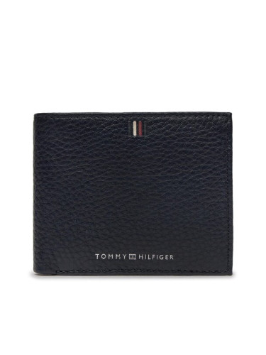 Tommy Hilfiger Голям мъжки портфейл Th Central Cc And Coin AM0AM11855 Тъмносин