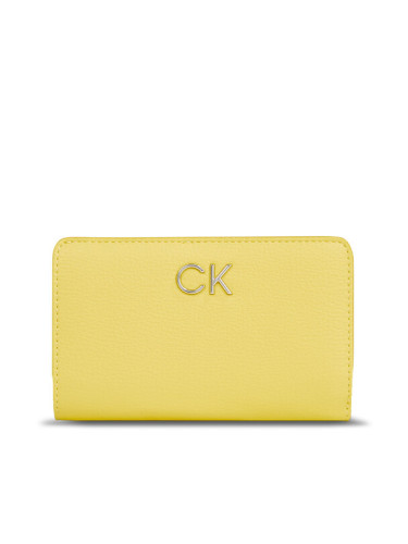 Calvin Klein Голям дамски портфейл Ck Daily Bifold Wallet K60K611917 Жълт