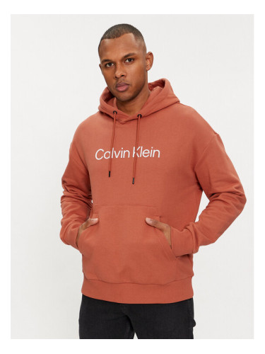 Calvin Klein Суитшърт Hero K10K111345 Оранжев Relaxed Fit