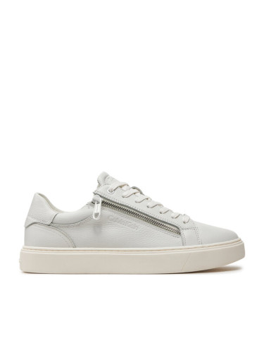 Calvin Klein Сникърси Low Top Lace Up W/Zip HM0HM01475 Бял