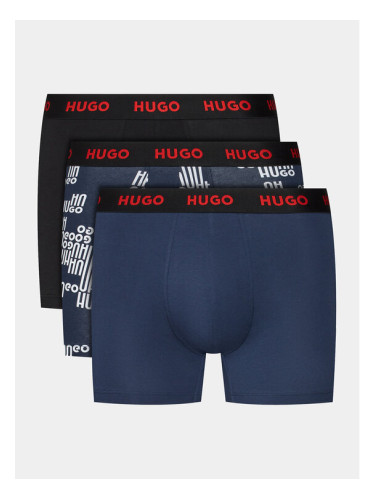 Hugo Комплект 3 чифта боксерки 50510192 Цветен