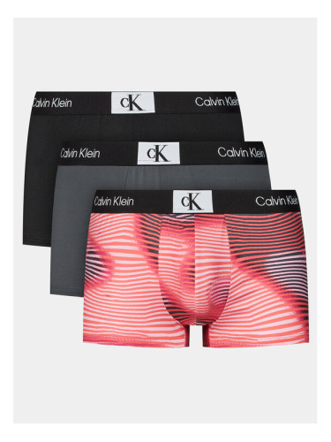 Calvin Klein Underwear Комплект 3 чифта боксерки 000NB3532E Цветен