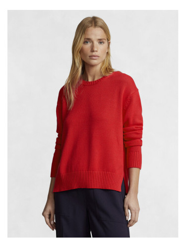 Polo Ralph Lauren Пуловер Cn Po 211898583007 Червен Regular Fit